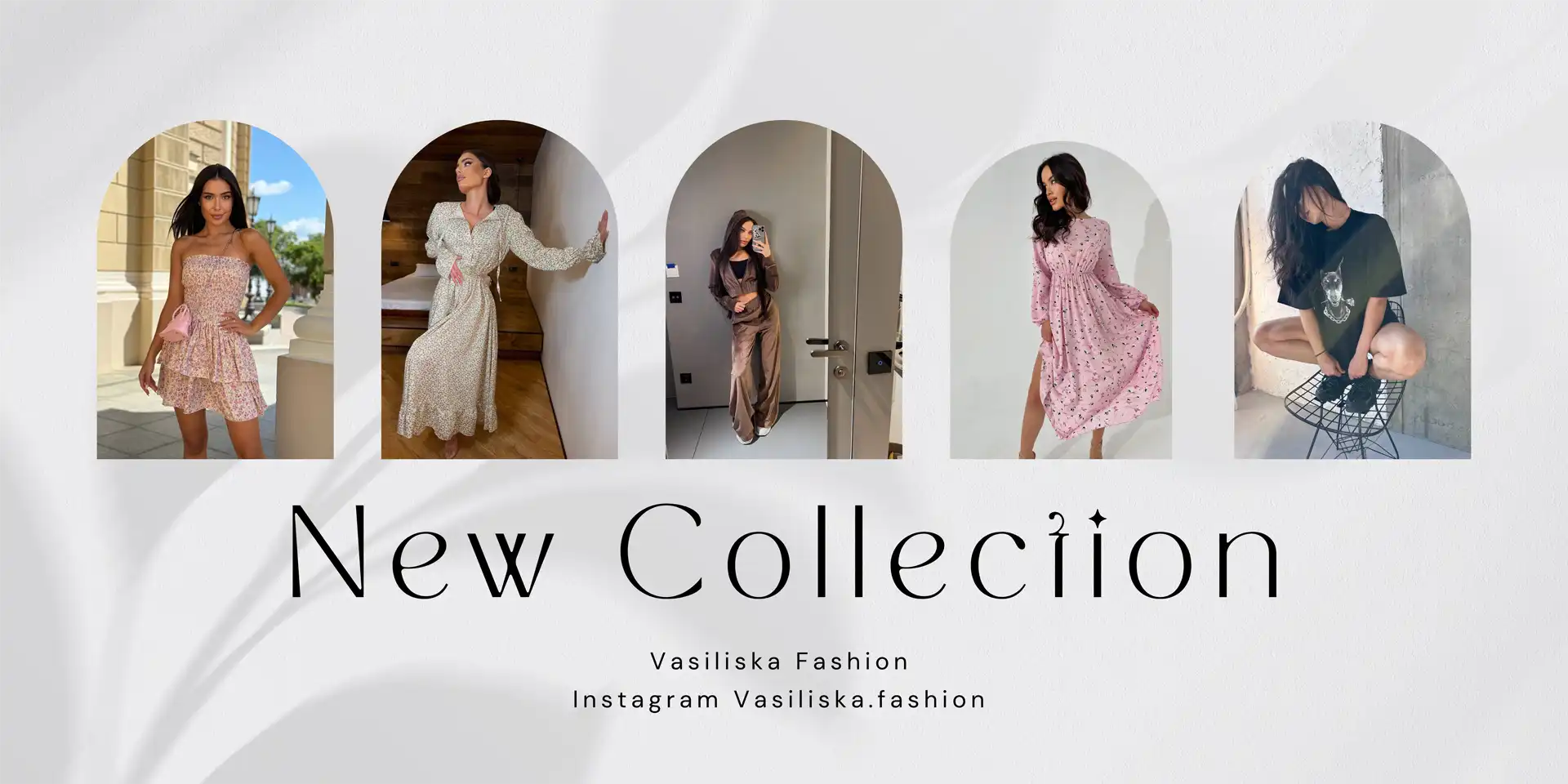 Vasiliska Fashion банер з товарами