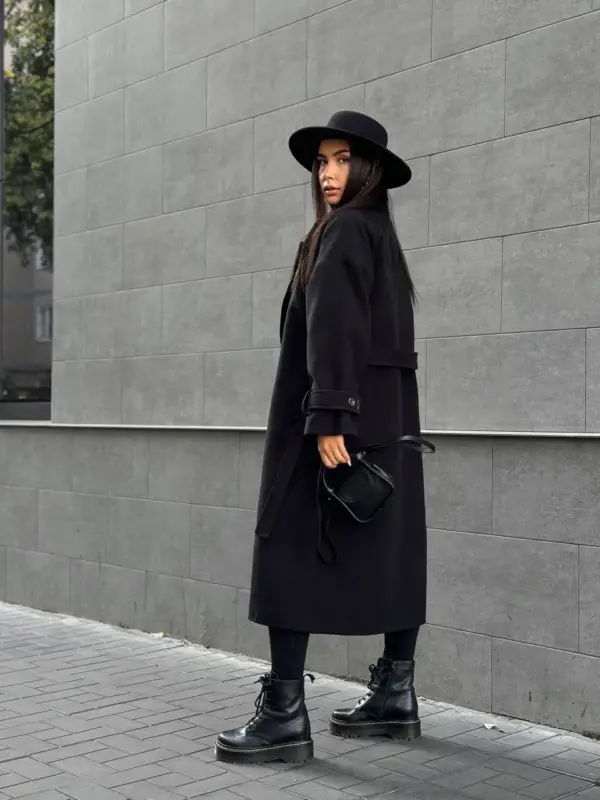 m443-coat-oversize-black (2) Пальто жіноче чорне оверсайз