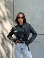 Косуха жіноча чорна