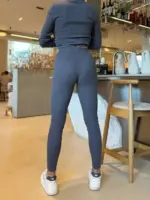 Легінси жіночі теплі графіт