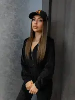 Велюровий комбінезон жіночий чорний