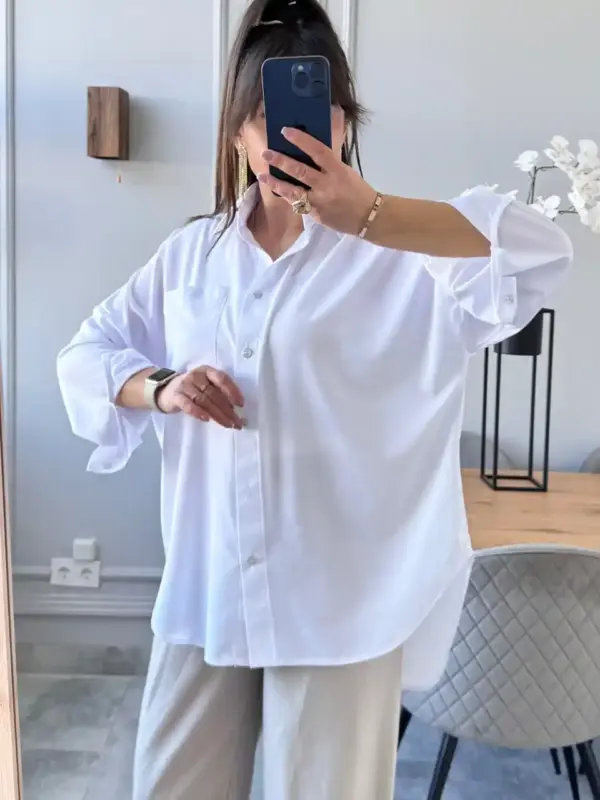 m520-sorochka-oversaize-white (5) сорочка жіноча оверсайз біла