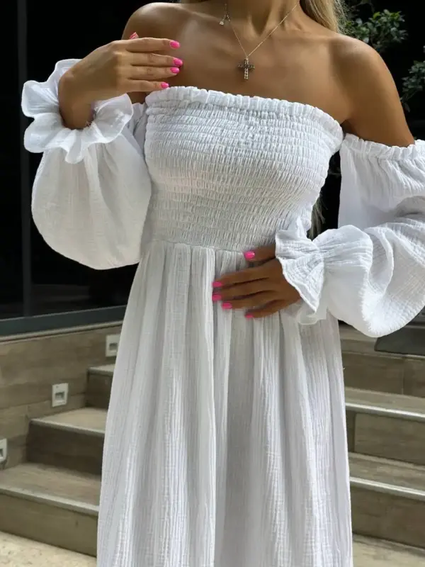 m462-syknya-myslin-white (1) Довга муслінова сукня білого кольору