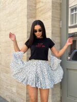 Футболка класична жіноча з принтом Gung gung