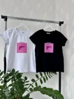 Футболка класична жіноча з принтом Gung gung