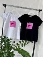 Футболка класична жіноча з принтом Gung gung