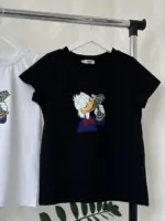 Футболка класична жіноча з принтом Утка з грошима - Зображення 8