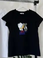 Футболка класична жіноча з принтом Утка з грошима - Зображення 4