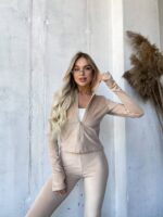 (Копія)Костюм велюровий жіночий б кольору М530