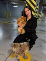 Костюм жіночий кофта з штанами турецька тринитка на флісі чорного кольору