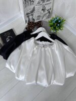 Спідниця балон білого кольору М526