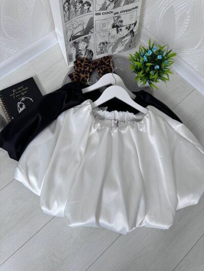 Спідниця балон білого кольору М526