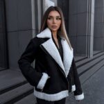 Дублянка жіноча чорна 00413