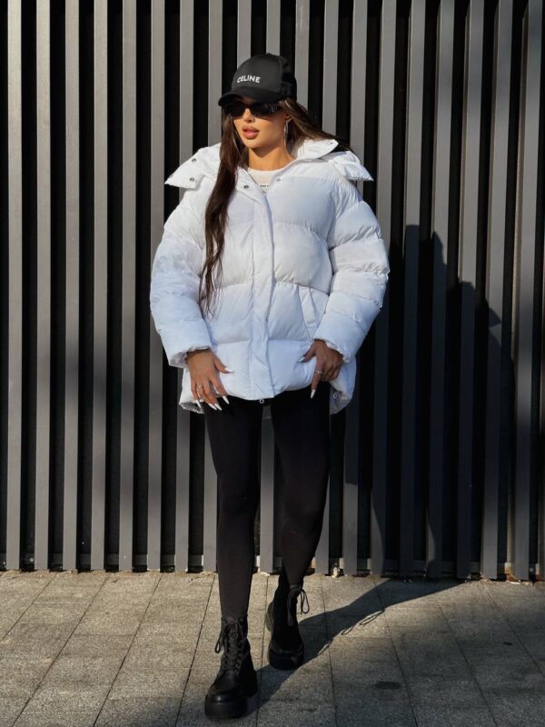 puhovyk-zhinochyj-oversajz-bilogo-koloru-00372-3 Пуховик жіночий оверсайз білого кольору 00372