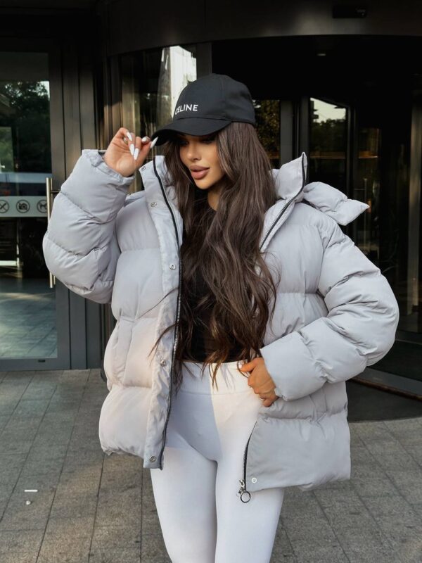 puhovyk-zhinochyj-oversajz-sirogo-koloru-00368-2 Пуховик жіночий оверсайз сірого кольору 00368