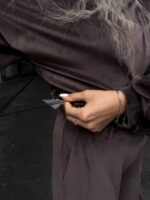 Велюровий костюм жіночий шоколадний 00382