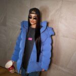 (Копія)Пуховик жіночий оверсайз кольору бургунді 00420 00421