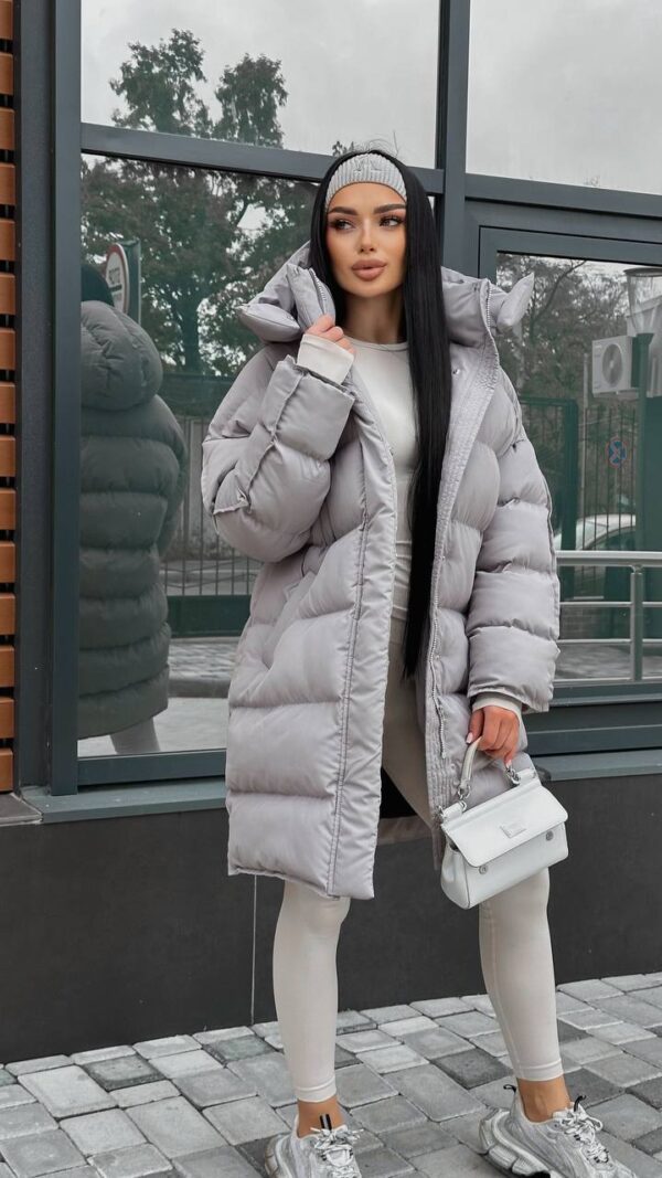 puhovyk-zhinochyj-oversajz-sirogo-koloru-00430-vf-m511-gray-3 Пуховик жіночий оверсайз сірого кольору 00430