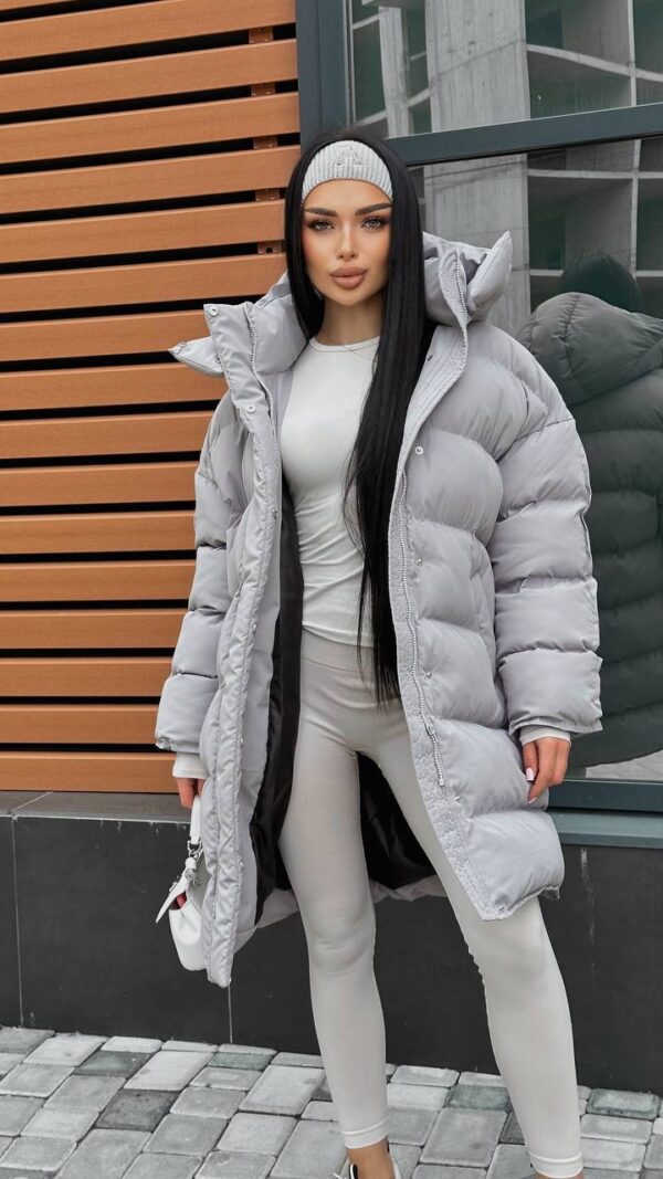 puhovyk-zhinochyj-oversajz-sirogo-koloru-00430-vf-m511-gray-6 Пуховик жіночий оверсайз сірого кольору 00430