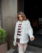 Дублянка жіноча біла 00450