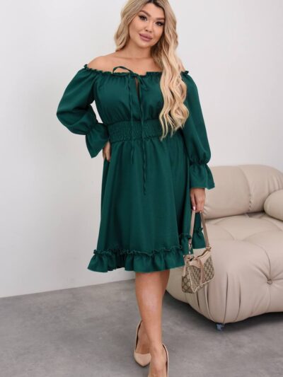 (Копія)Жіноча сукня з регулюванням на грудях кольору електрик 00456 00457