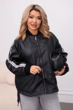 (Копія)Жіночий бомбер на кнопках сірого кольору 00543 00544