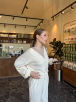 (Копія)Жіночий легкий велюровий костюм з капюшоном чорного кольору 00626 00627