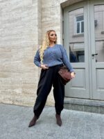 (Копія)Жіночий трикотажний светр кольору темна пудра 00569 00570