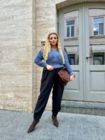 (Копія)Жіночий трикотажний светр кольору темна пудра 00569 00570