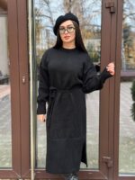 (Копія)Жіночий трикотажний светр сірого кольору 00571 00572