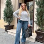 (Копія)Жіночий трикотажний светр синього кольору 00570 00571