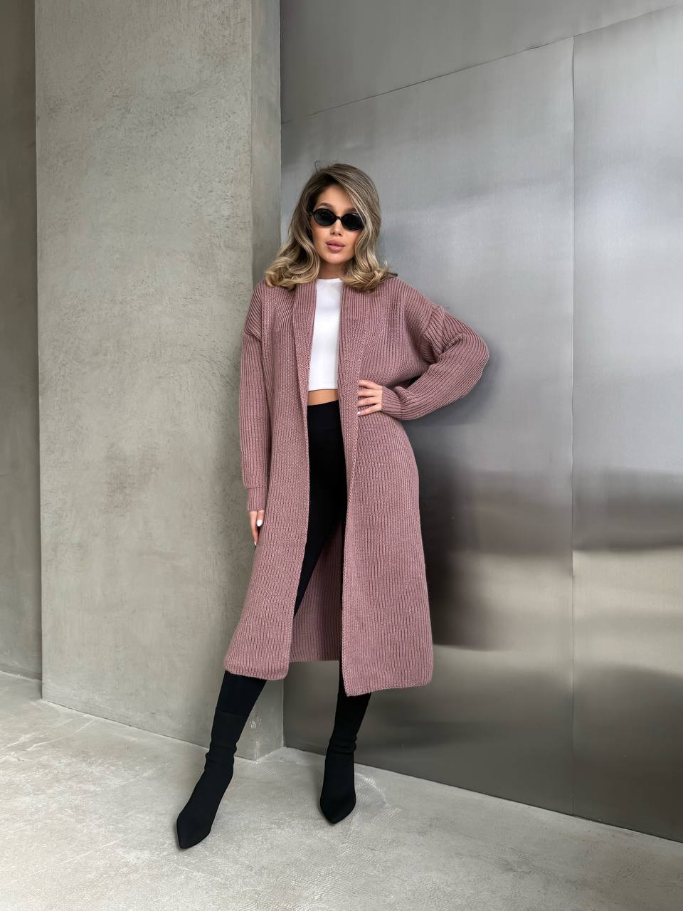 zhinochyj-vyazanyj-kardygan-koloru-temna-pudra-00553-lm-5037-darkpowder-2 Жіночий в’язаний кардиган кольору темна пудра 00553