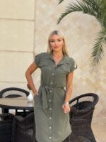 (Копія)Жіноча універсальна сукня синього кольору 00709 00710
