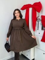 (Копія)Жіноча сукня міді чорного кольору 00783 00784