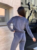 (Копія)Жіночий костюм у стилі casual чорного кольору 00733 00734