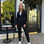 (Копія)Жіночий костюм у стилі мілітарі червоного кольору 00724 00725