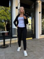 (Копія)Жіночий костюм у стилі мілітарі червоного кольору 00724 00725