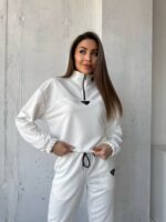 (Копія)Жіночий повсякденний костюм-двійка м’ятного кольору 01018 01019