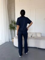 (Копія)Жіночий костюм sport-casual бордового кольору 01165 01166