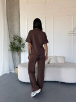 (Копія)Жіночий костюм sport-casual чорного кольору 01167 01168
