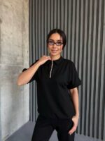 (Копія)Жіночий костюм sport-casual синього кольору 01166 01167