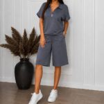 (Копія)Жіночий літній костюм у стилі sport-casual білого кольору 01174 01175
