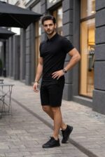 (Копія)Жіночий в’язаний кардиган міді максі чорного кольору 01189 01190