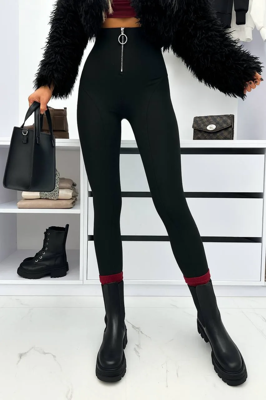 zhinochi-leginsy-z-vysokoyu-posadkoyu-chornogo-koloru-90122-saf-756-black-1 Жіночі легінси з високою посадкою чорного кольору
