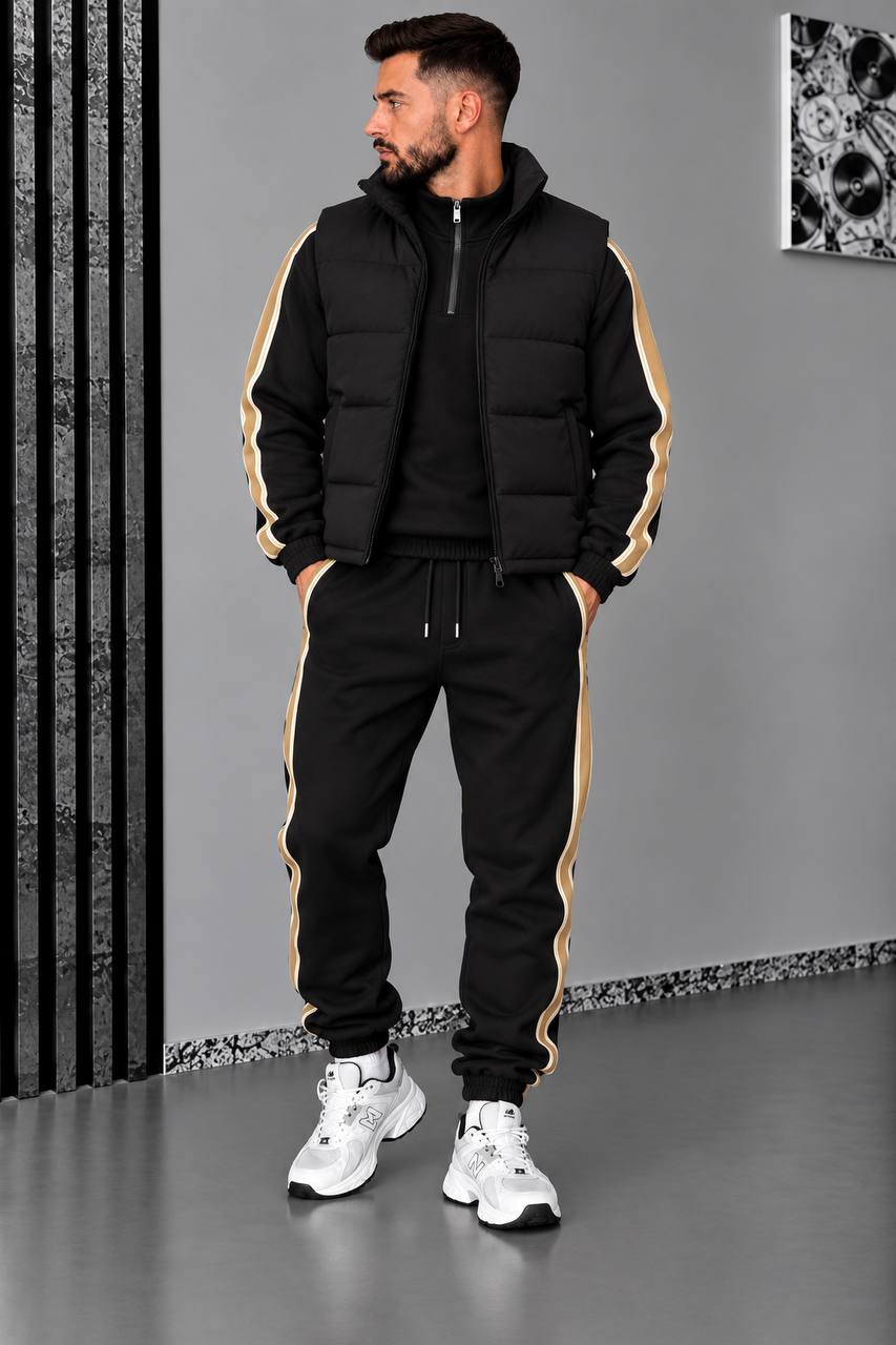cholovichyj-zymovyj-kostyum-z-lampasamy-chornogo-koloru-90761-mf-1268-black-1 Чоловічий зимовий костюм з лампасами чорного кольору