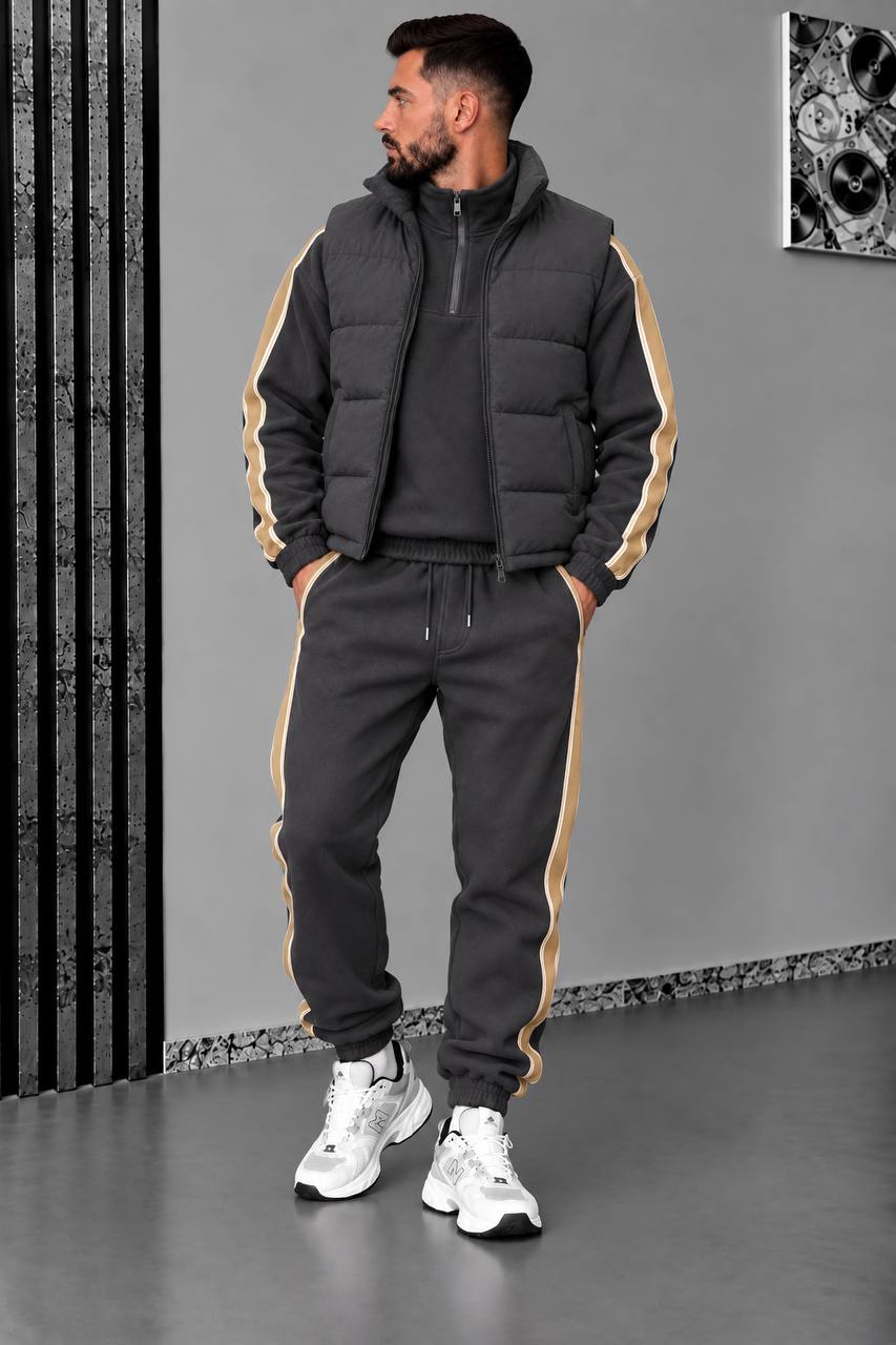 cholovichyj-zymovyj-kostyum-z-lampasamy-grafitovogo-koloru-90760-mf-1268-graphite-1 Чоловічий зимовий костюм з лампасами графітового кольору